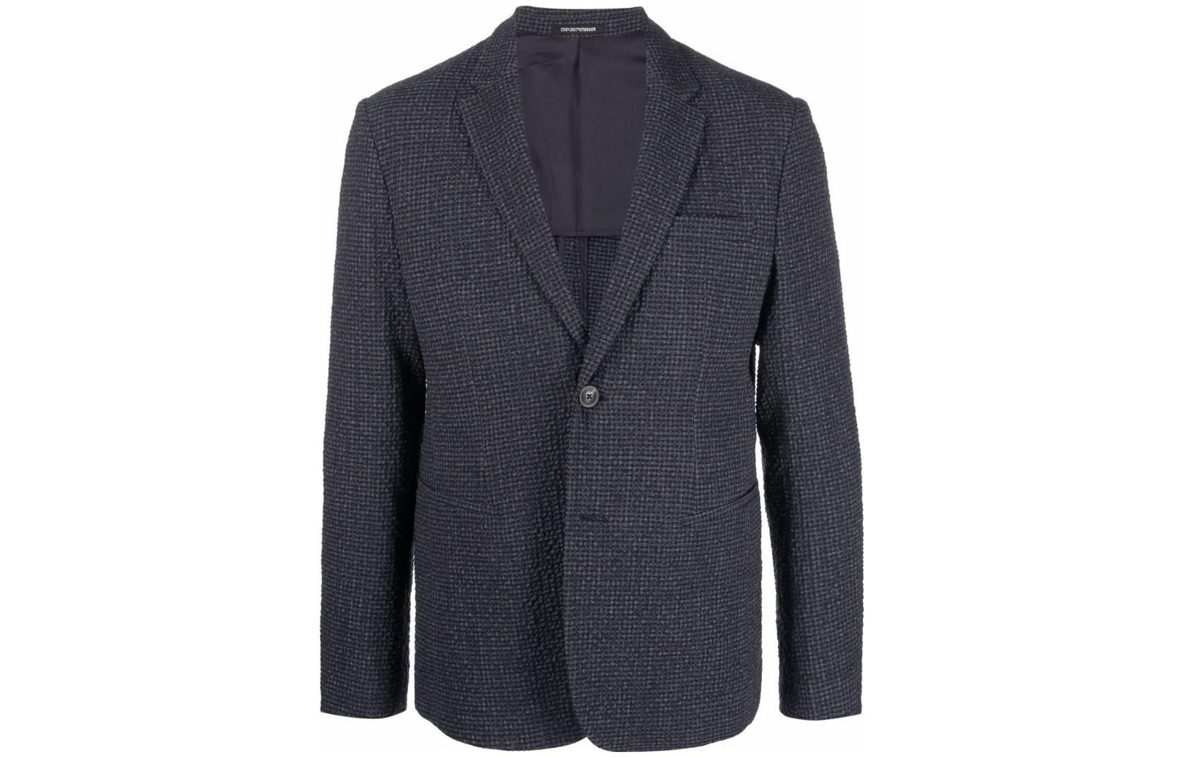 EMPORIO ARMANI Мужской деловой костюм черный
EMPORIO ARMANI Мужской деловой костюм черный