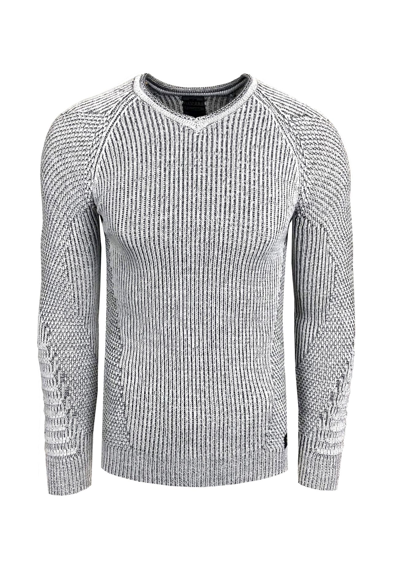 Вязаный свитер необычным узором спицами RUSTY NEAL, белый
Вязаный свитер необычным узором спицами RUSTY NEAL, белый