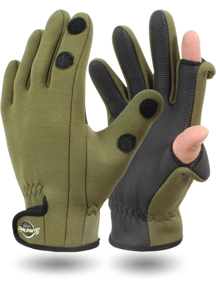 Перчатки Normani Outdoor Sports, оливковый 
Перчатки Normani Outdoor Sports, оливковый