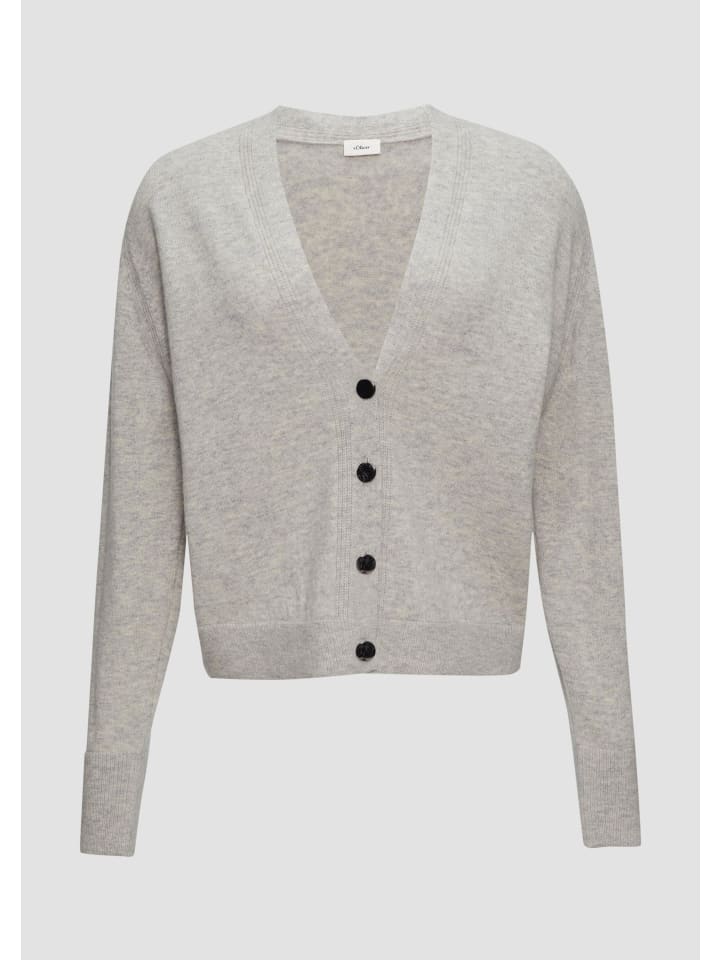 Кардиган в цвете 94W0_серый меланж s.Oliver
Кардиган в цвете 94W0_серый меланж s.Oliver