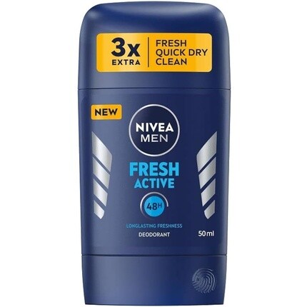 NIVEA Men Fresh Active Stick 48H Protection 2 x 50 мл, Синий, NIVEA Men Fresh Active Stick 48H Protection 2 x 50 мл 
NIVEA Men Fresh Active Stick 48H Protection 2 x 50 мл, Синий, NIVEA Men Fresh Active Stick 48H Protection 2 x 50 мл