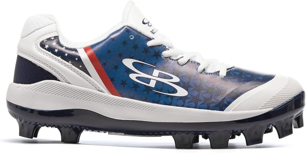 Бутсы Boombah Men's Dart Star Fade с литой подошвой - несколько размеров, белый/синий/темно-синий
Бутсы Boombah Men's Dart Star Fade с литой подошвой - несколько размеров, белый/синий/темно-синий