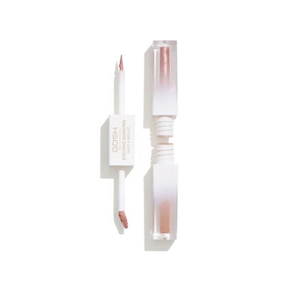 Тени для век GOSH Eyeconic Eyeshadow 2-в-1, розовые тени для век с матовым и металлическим финишем - Стойкие и водостойкие, держатся до 12 часов - Высокопигментированные веганские и не содержащие отдушек тени для век в форме карандаша 004 Classy
Тени для век GOSH Eyeconic Eyeshadow 2-в-1, розовые тени для век с матовым и металлическим финишем - Стойкие и водостойкие, держатся до 12 часов - Высокопигментированные веганские и не содержащие отдушек тени для век в форме карандаша 004 Classy