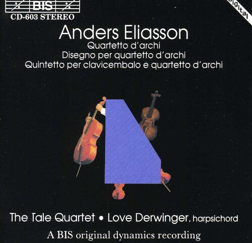 CD диск Eliasson: String Quartet
CD диск Eliasson: String Quartet