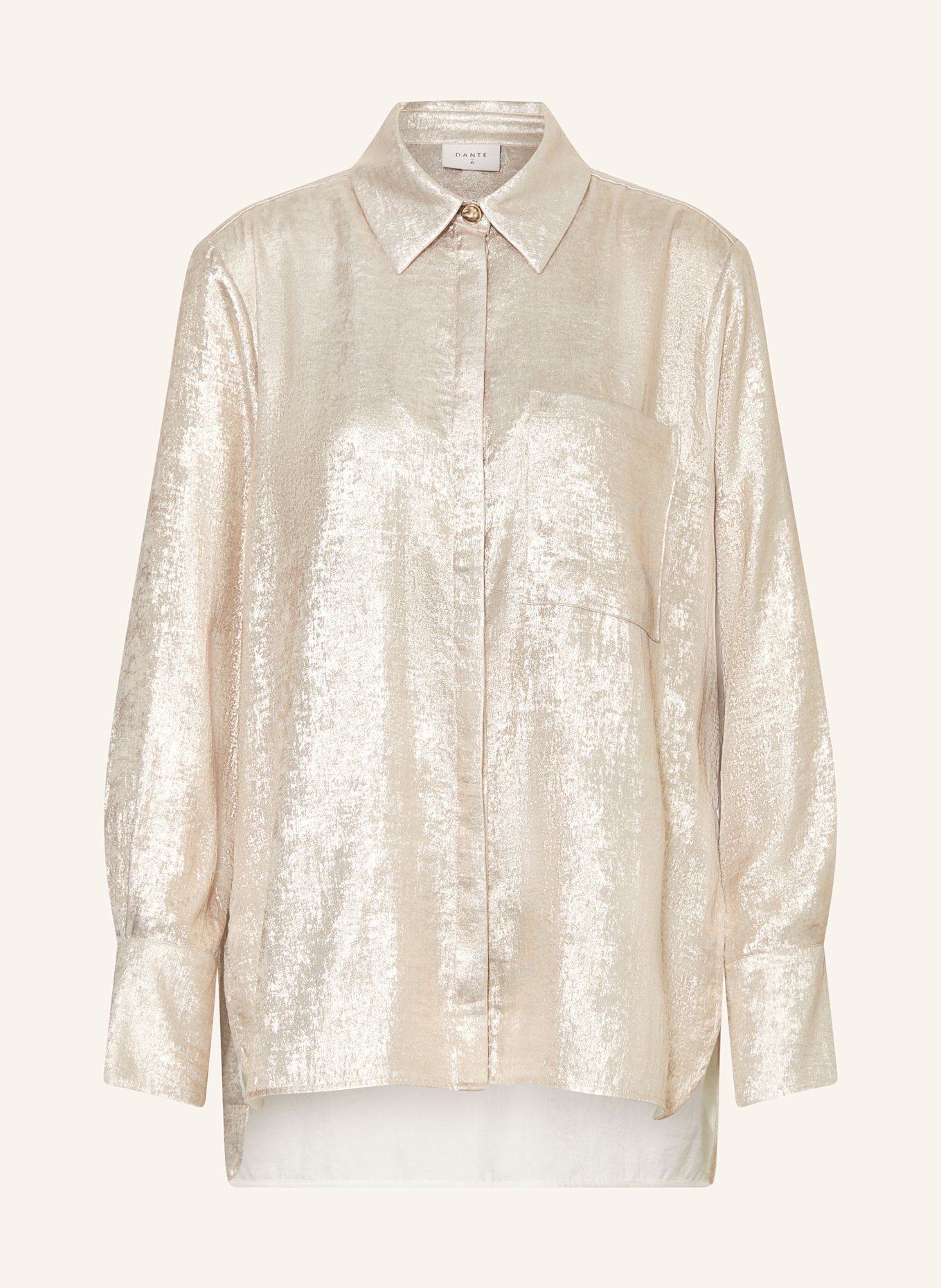 Жаккардовая блузка Cathin с блестящей пряжей Dante6, бежевый
Жаккардовая блузка Cathin с блестящей пряжей Dante6, бежевый