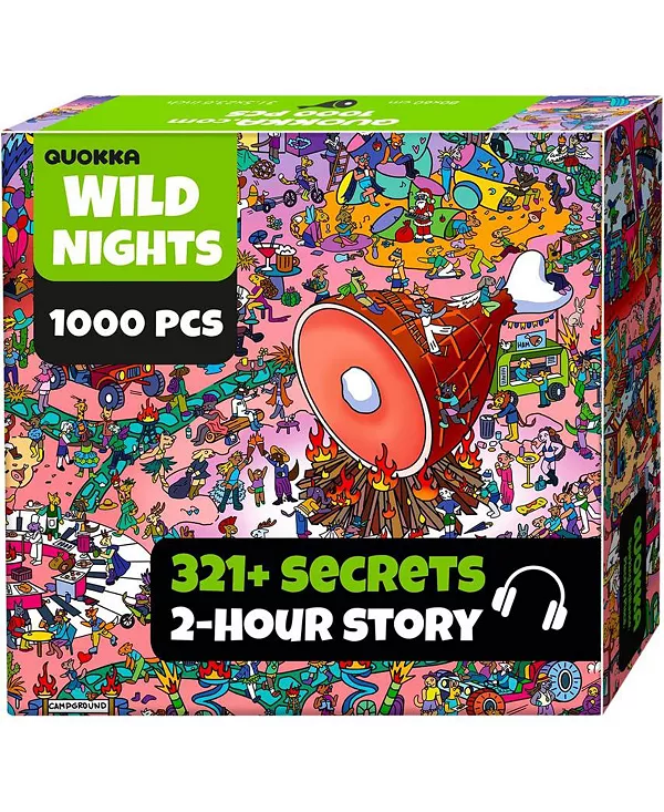 Пазл для взрослых из 1000 деталей со скрытыми секретами и аудиорассказом Quokka, desert
Пазл для взрослых из 1000 деталей со скрытыми секретами и аудиорассказом Quokka, desert