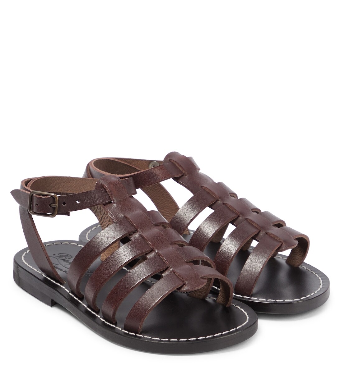 Кожаные сандалии Bonpoint, коричневый
Кожаные сандалии Bonpoint, коричневый