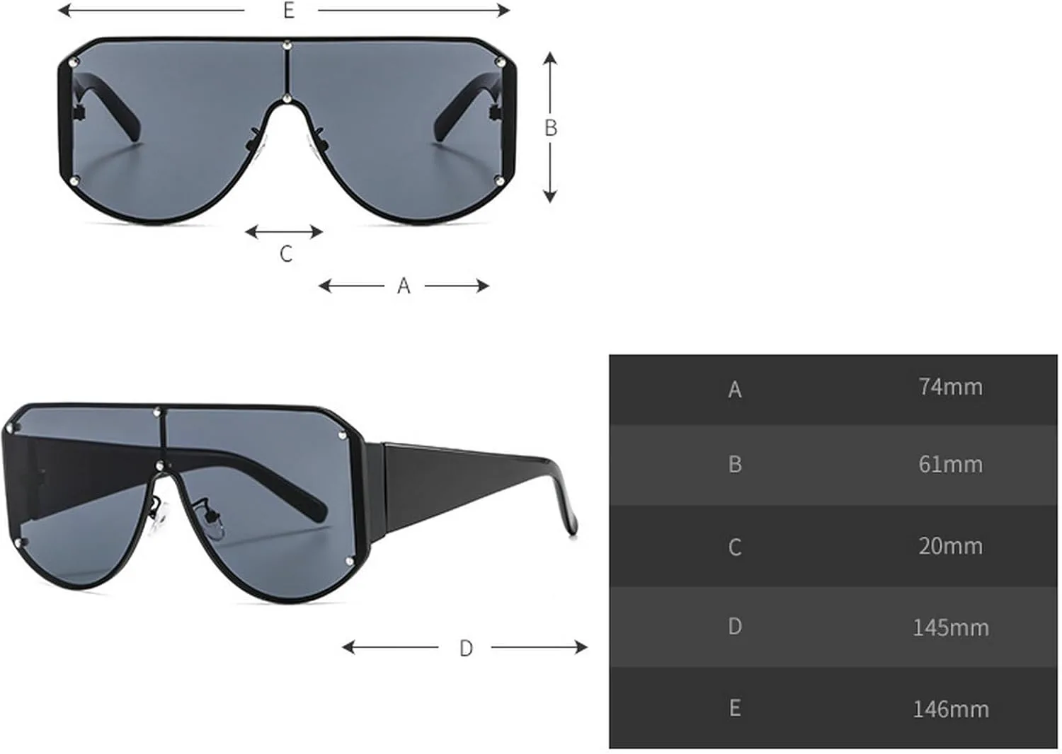 Большие ретро-солнцезащитные очки-пилот для женщин, модные, крупные, в стиле 70-х, дизайнерские, с защитой от УФ-излучения, женские солнцезащитные очки mincl, Brown
Большие ретро-солнцезащитные очки-пилот для женщин, модные, крупные, в стиле 70-х, дизайнерские, с защитой от УФ-излучения, женские солнцезащитные очки mincl, Brown