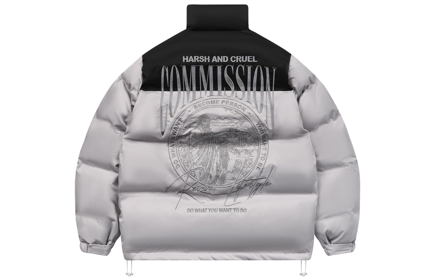 HARSH AND CRUEL Парка унисекс, Серый
HARSH AND CRUEL Парка унисекс, Серый