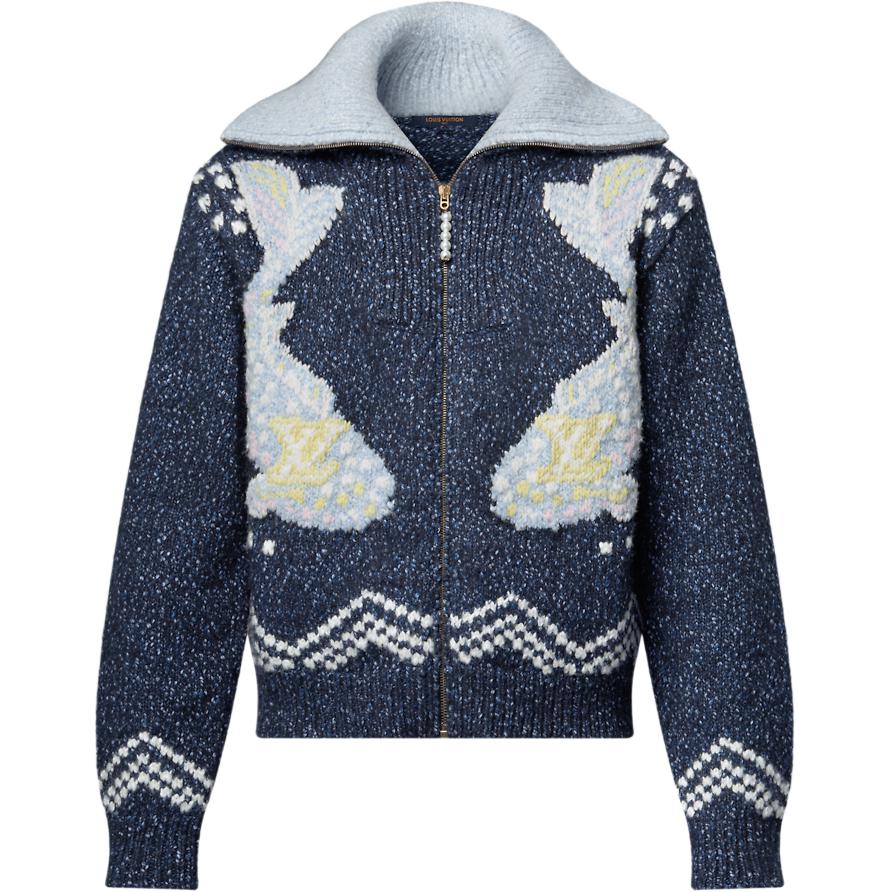LOUIS VUITTON Джемпер Zippered Knitted Blouson
LOUIS VUITTON Джемпер Zippered Knitted Blouson