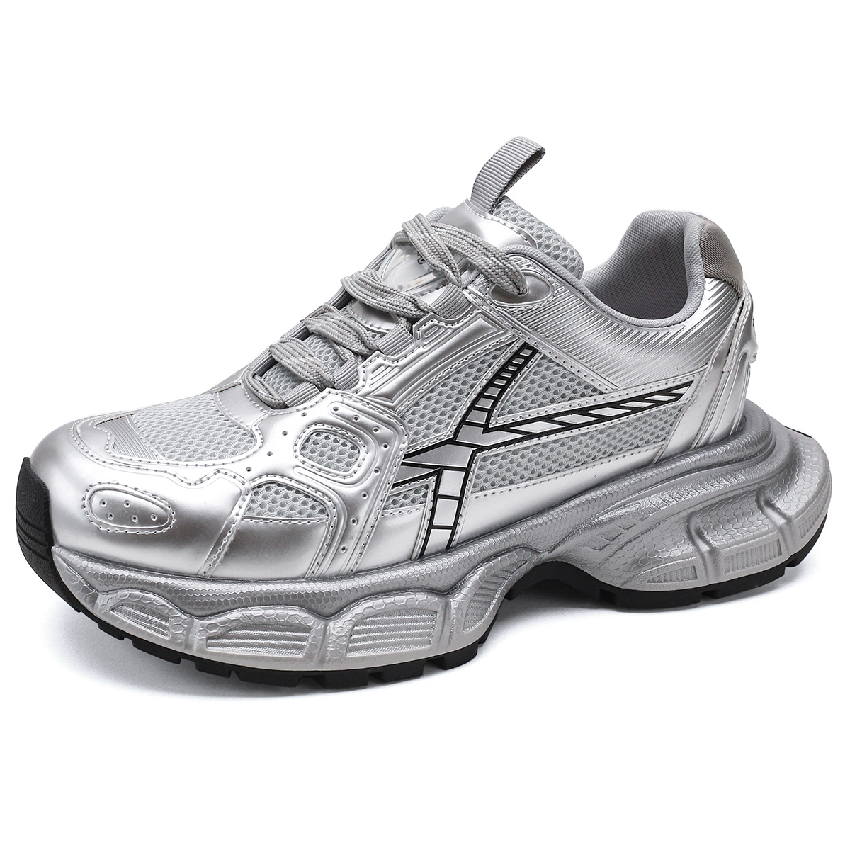 Износостойкие, нескользящие, низкие, массивные кроссовки, мужские, серебристые SAFIYA, Silver (Men'S)
Износостойкие, нескользящие, низкие, массивные кроссовки, мужские, серебристые SAFIYA, Silver (Men'S)