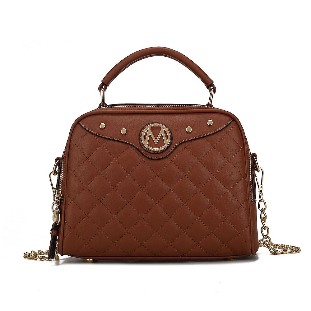 Сумка-саквояж Samira из веганской кожи MKF Collection от Mia K, коричневый
Сумка-саквояж Samira из веганской кожи MKF Collection от Mia K, коричневый