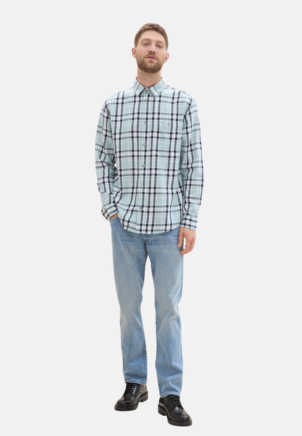 Джинсы прямого кроя MARVIN TOM TAILOR, синий
Джинсы прямого кроя MARVIN TOM TAILOR, синий