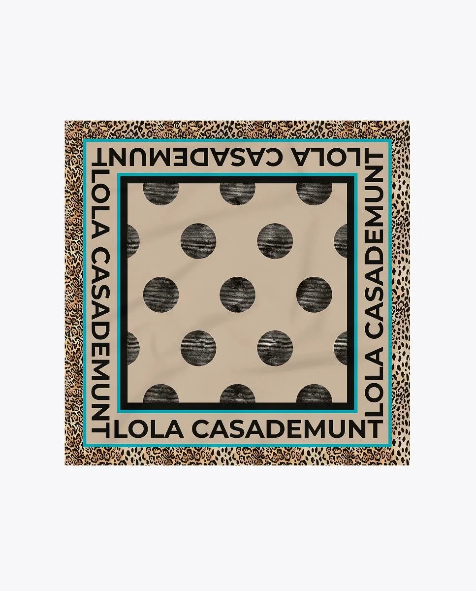 Платок с принтом клетка и логотипом CRUDO-VERDE U Lola Casademunt, пастельно-розовый
Платок с принтом клетка и логотипом CRUDO-VERDE U Lola Casademunt, пастельно-розовый