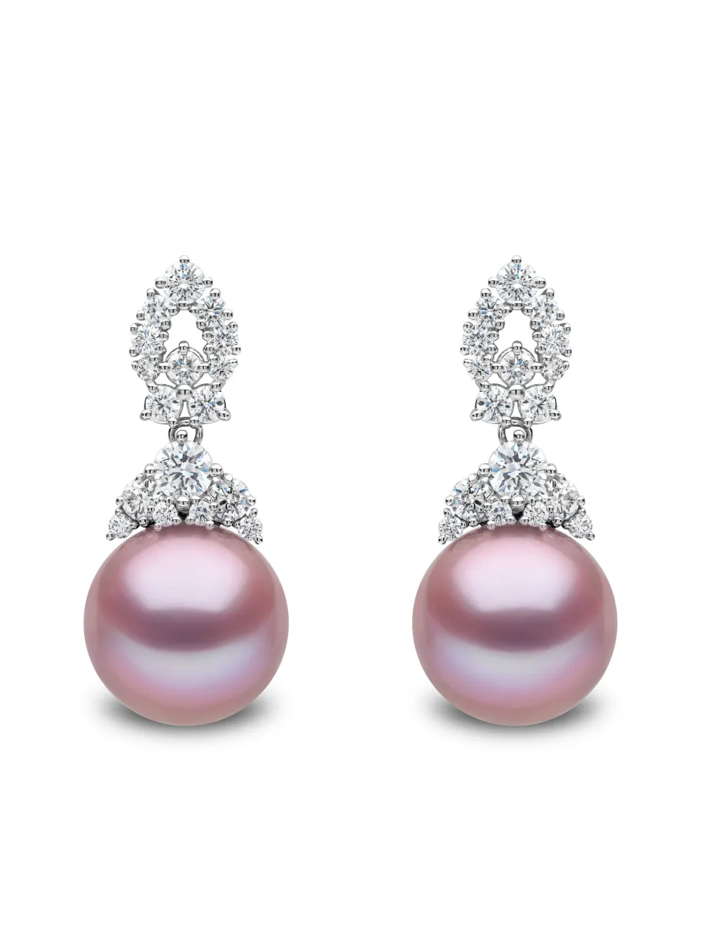 Серьги Duchess из белого золота с жемчугом и бриллиантами Yoko London, серебяный
Серьги Duchess из белого золота с жемчугом и бриллиантами Yoko London, серебяный