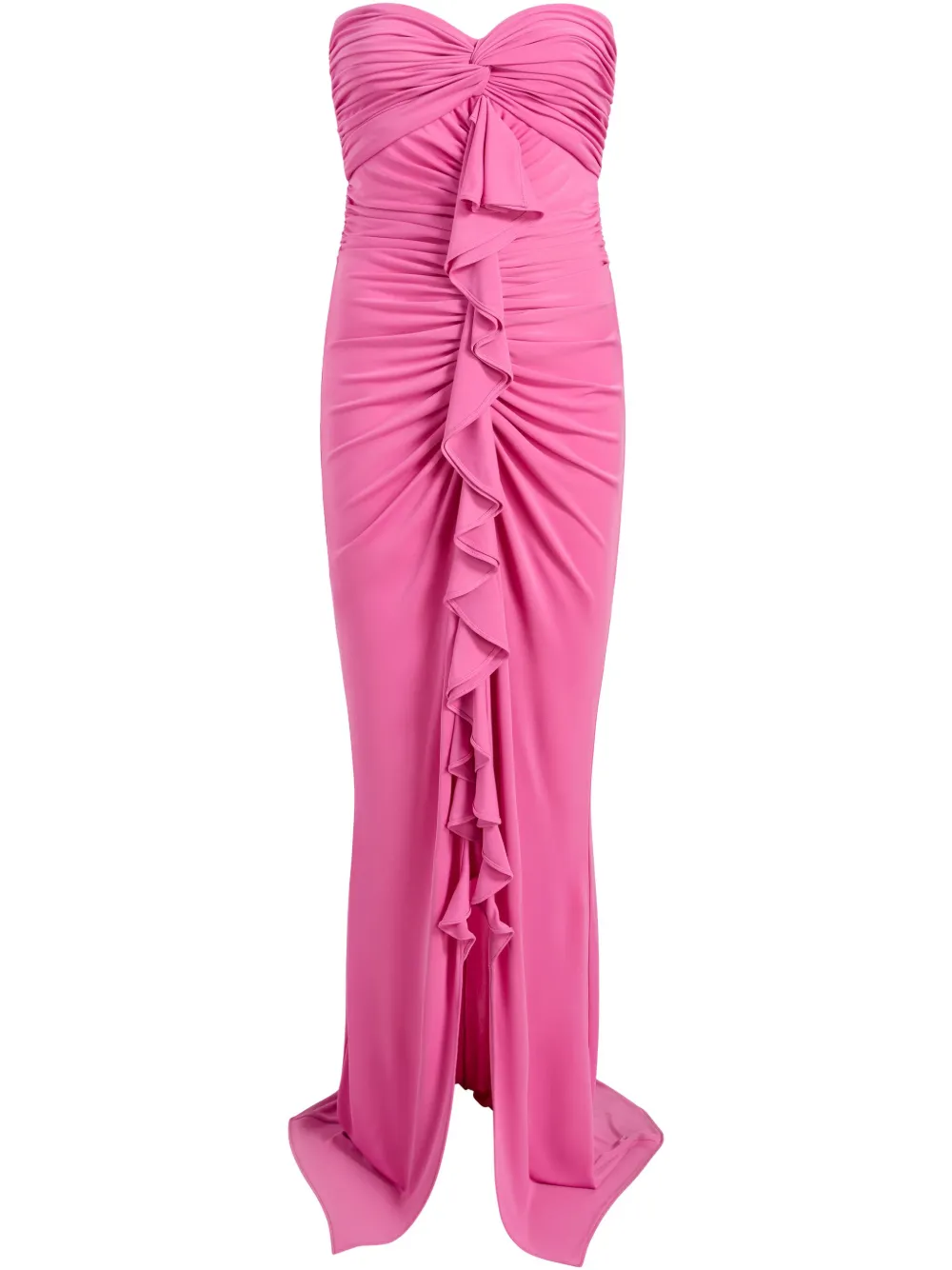 Платье со сборками Cinq A Sept, розовый 
Платье со сборками Cinq A Sept, розовый