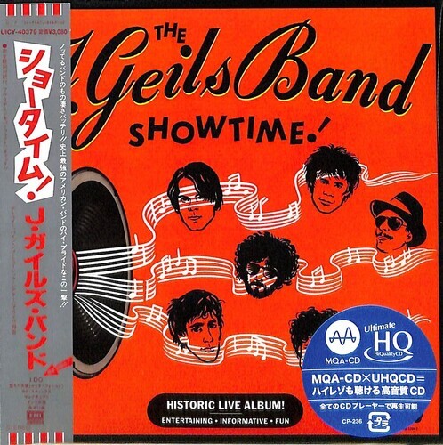 CD диск Geils, J Band: Showtime! - MQA x UHQCD - Paper Sleeve
CD диск Geils, J Band: Showtime! - MQA x UHQCD - Paper Sleeve
