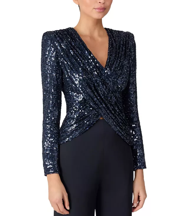 Туманная блузка Jenny Packham, синий
Туманная блузка Jenny Packham, синий