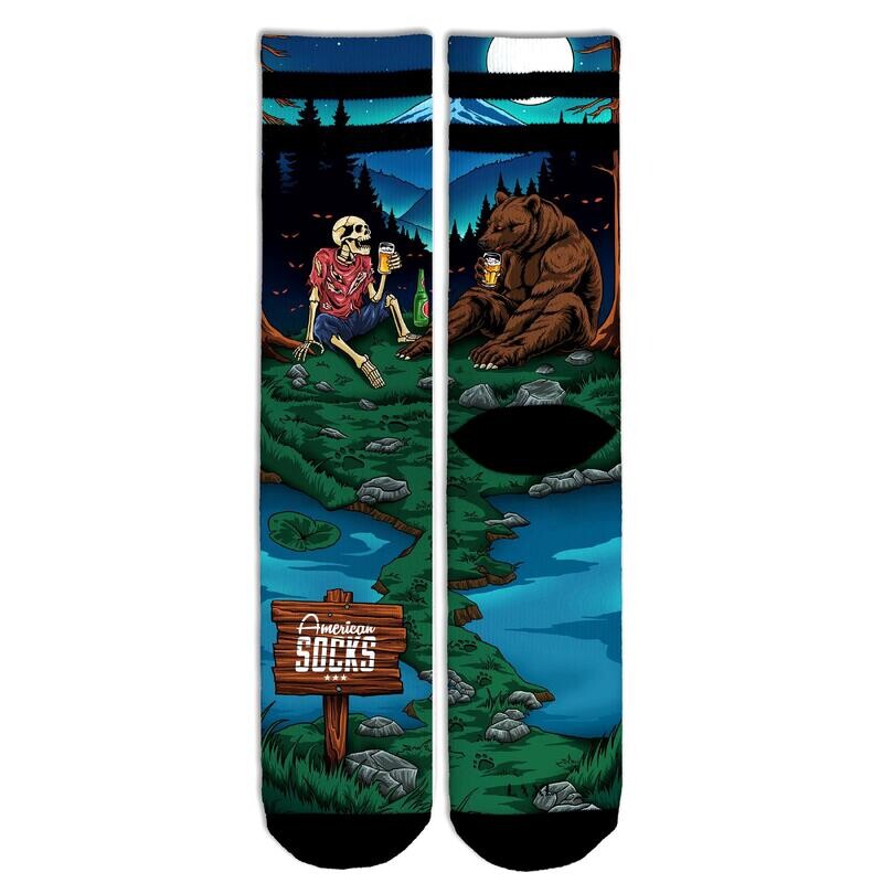 Велосипедные носки American Socks, зеленый
Велосипедные носки American Socks, зеленый