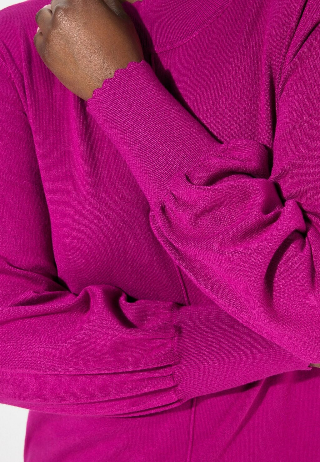 Джемпер SCALLOPED HEM BISHOP SLEEVE Ulla Popken, розовый
Джемпер SCALLOPED HEM BISHOP SLEEVE Ulla Popken, розовый