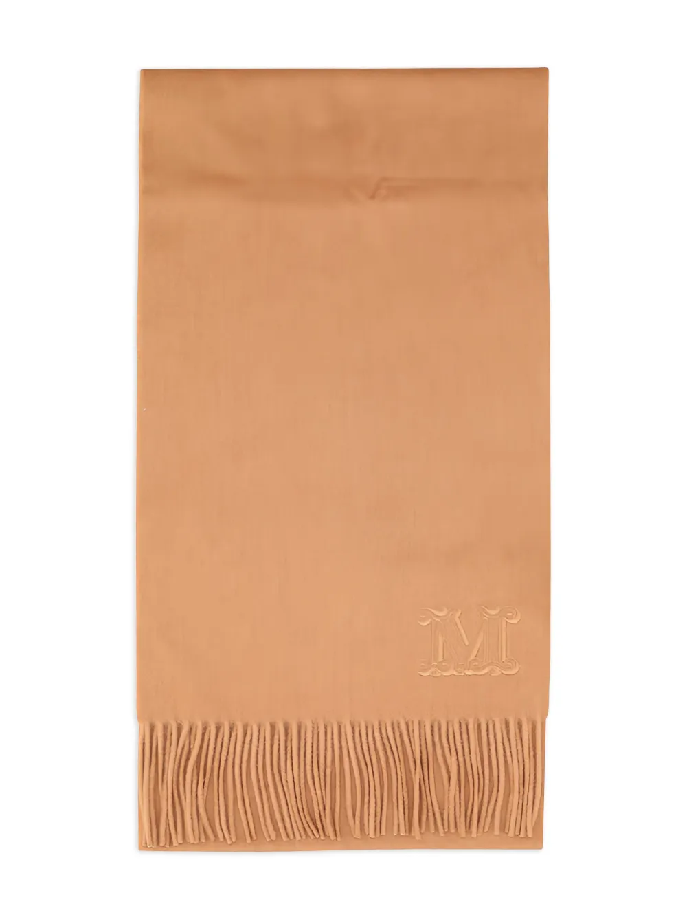 Шарф с вышитым логотипом MAX MARA, нейтральный
Шарф с вышитым логотипом MAX MARA, нейтральный