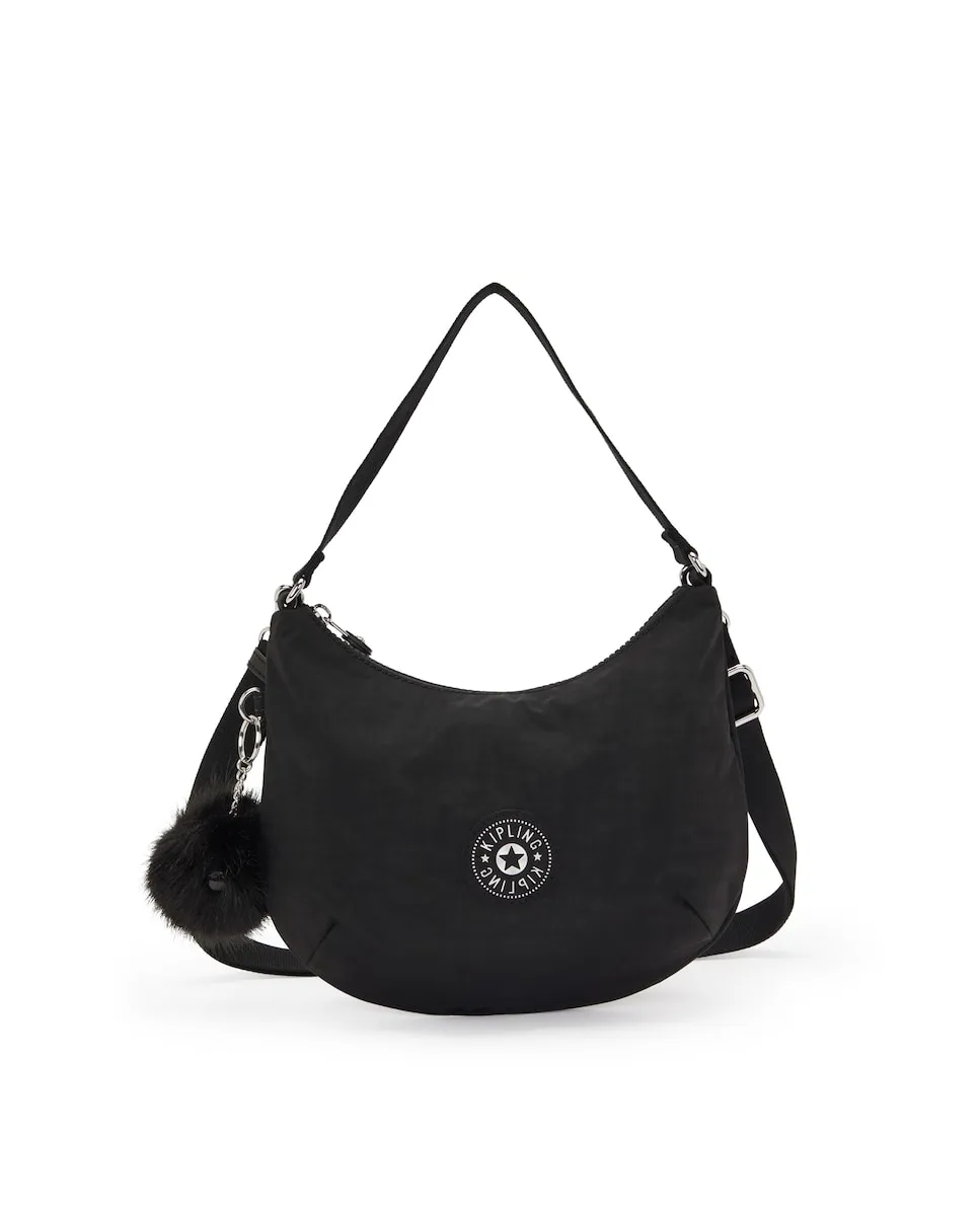 Средняя сумка через плечо на молнии с ручкой через плечо Kipling, черный
Средняя сумка через плечо на молнии с ручкой через плечо Kipling, черный