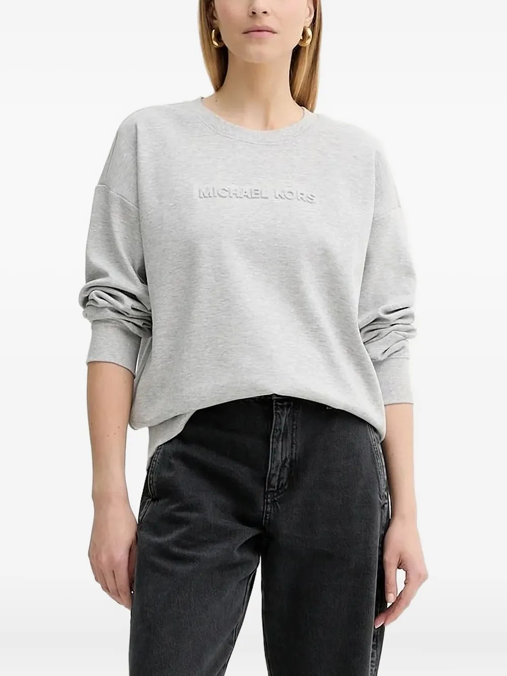 Толстовка с тисненым логотипом Michael Michael Kors, серый
Толстовка с тисненым логотипом Michael Michael Kors, серый