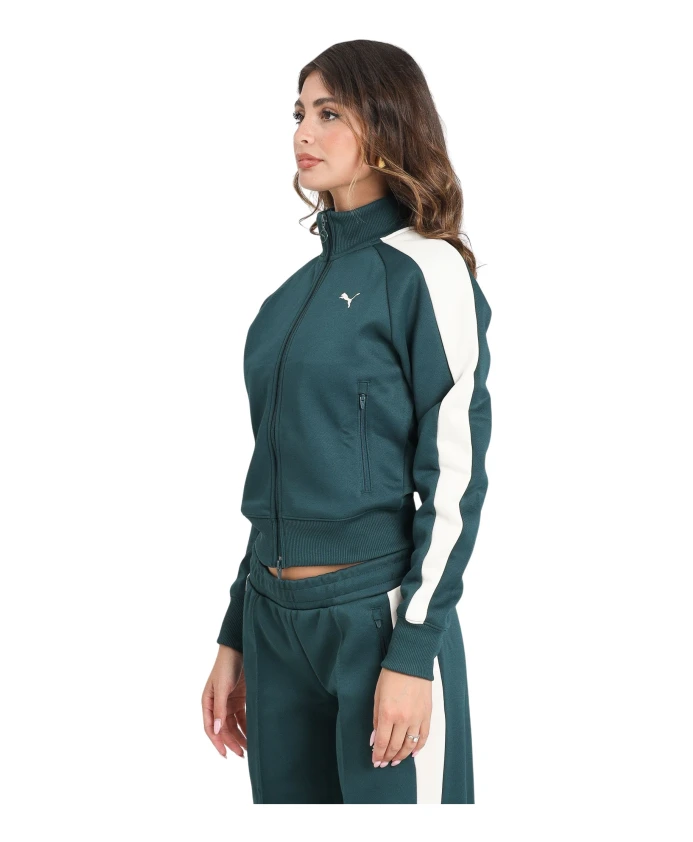 Зеленый пуловер на молнии в стиле T7 Puma, зеленый
Зеленый пуловер на молнии в стиле T7 Puma, зеленый