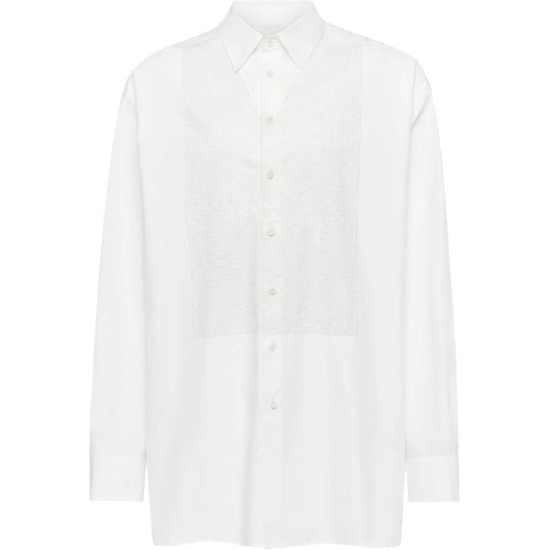 Рубашка с кружевными вставками JW Anderson, белый
Рубашка с кружевными вставками JW Anderson, белый