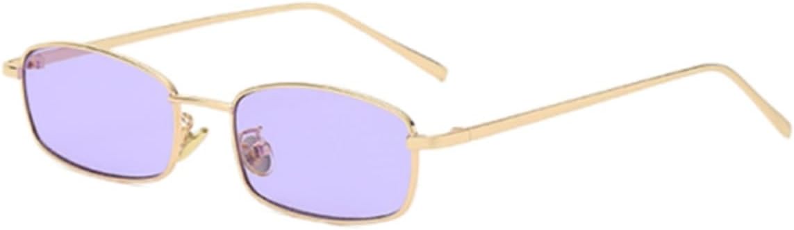 Классические прямоугольные солнцезащитные очки в стиле ретро с тонкой металлической оправой, винтажные прямоугольные солнцезащитные очки конфетных цветов WDZAYXC, Purple
Классические прямоугольные солнцезащитные очки в стиле ретро с тонкой металлической оправой, винтажные прямоугольные солнцезащитные очки конфетных цветов WDZAYXC, Purple