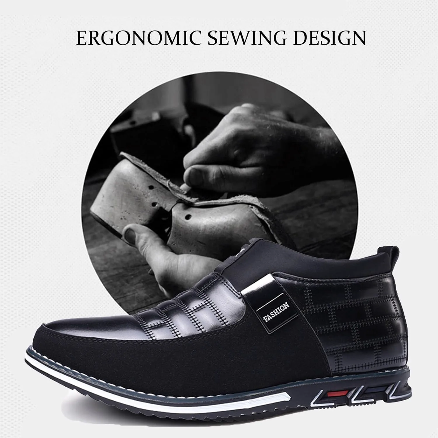 Мужские повседневные лоферы Crepuscute, удобные легкие мокасины на плоской подошве для улицы, прогулок, вождения, делового офиса и модного гардероба, коричневый
Мужские повседневные лоферы Crepuscute, удобные легкие мокасины на плоской подошве для улицы, прогулок, вождения, делового офиса и модного гардероба, коричневый