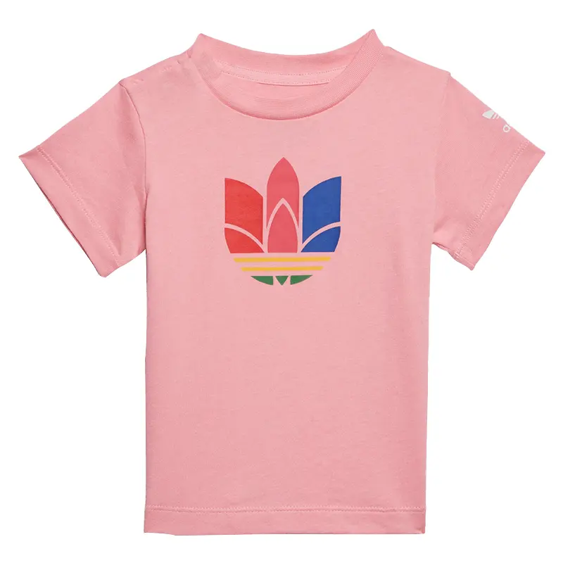 Детские футболки с круглым вырезом, средней плотности ткани Adidas Originals, розовый
Детские футболки с круглым вырезом, средней плотности ткани Adidas Originals, розовый