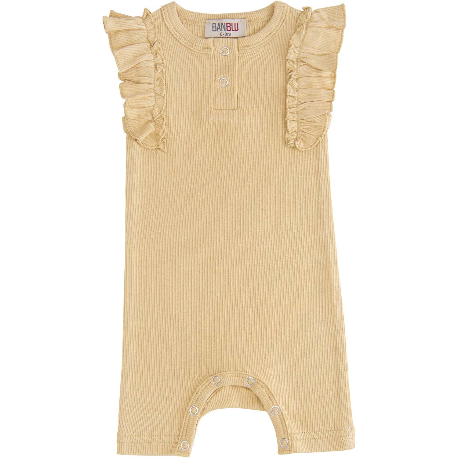 Желтый комбинезон с рюшами из модала в горчичном цвете BANBLU
Желтый комбинезон с рюшами из модала в горчичном цвете BANBLU