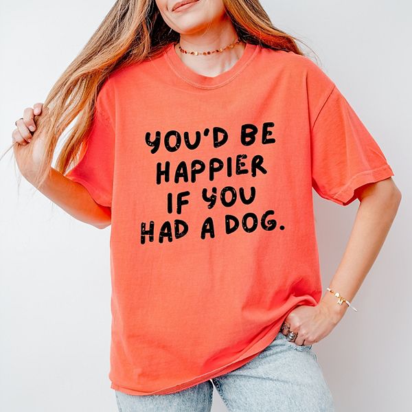 Футболка с принтом You'D be happier if you had a dog Simply Sage Market, Bright Salmon
Футболка с принтом You'D be happier if you had a dog Simply Sage Market, Bright Salmon