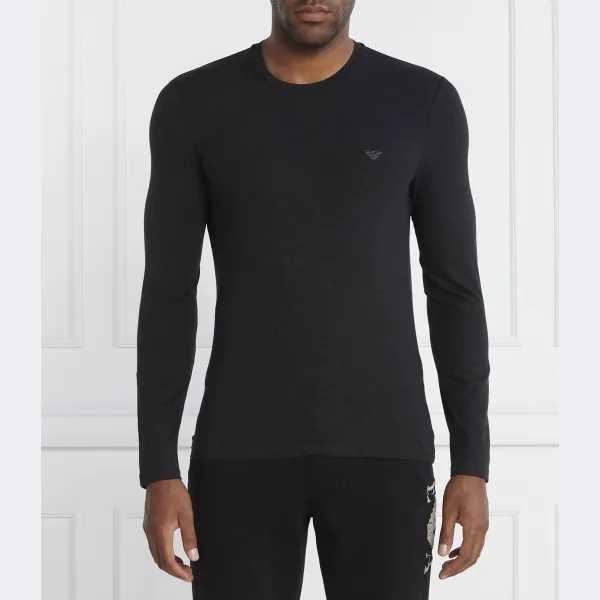 Классический крой с длинным рукавом Emporio Armani, черный
Классический крой с длинным рукавом Emporio Armani, черный