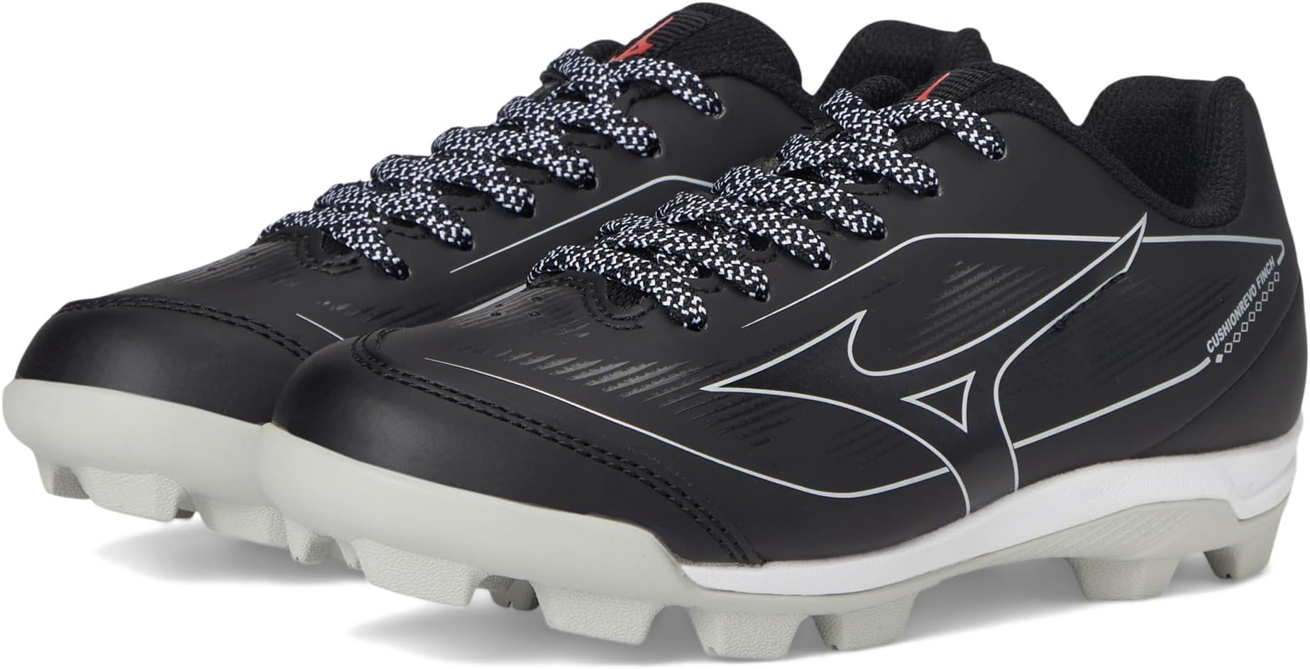 Кроссовки Mizuno Cushionrevo Finch Jr, Black/White
Кроссовки Mizuno Cushionrevo Finch Jr, Black/White