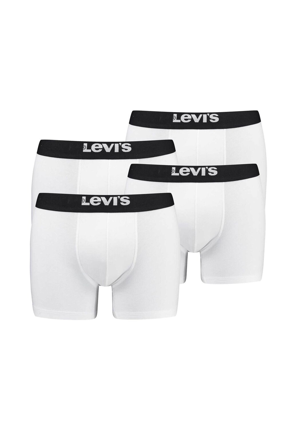 Мужские боксеры, 4 шт.: однотонные базовые боксеры из органического материала, пояс с логотипом Levi's
Мужские боксеры, 4 шт.: однотонные базовые боксеры из органического материала, пояс с логотипом Levi's