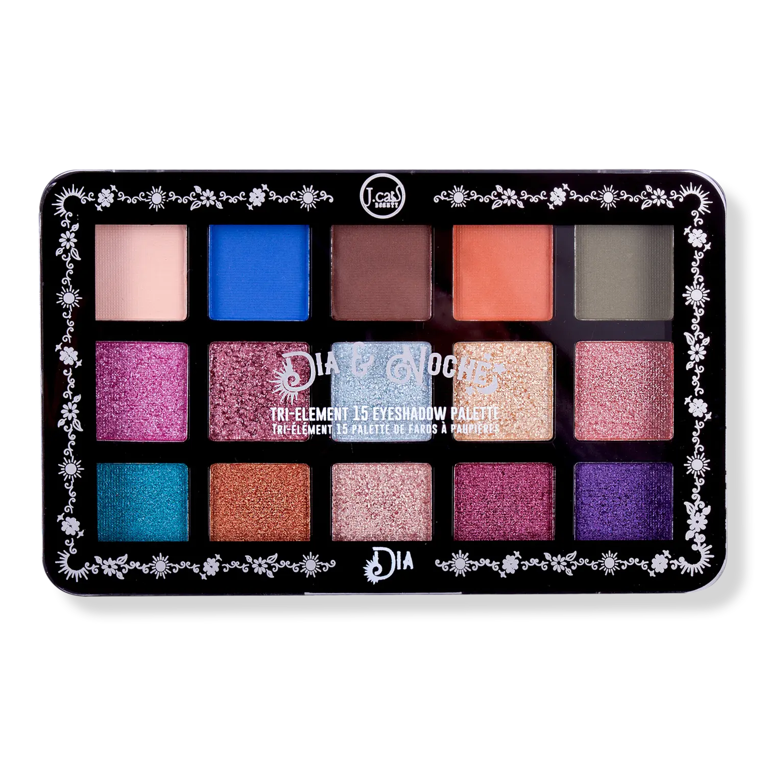 Палитра теней Dia & Noche Tri-Element 15 Eyeshadow Palette - Dia J.Cat Beauty
Палитра теней Dia & Noche Tri-Element 15 Eyeshadow Palette - Dia J.Cat Beauty