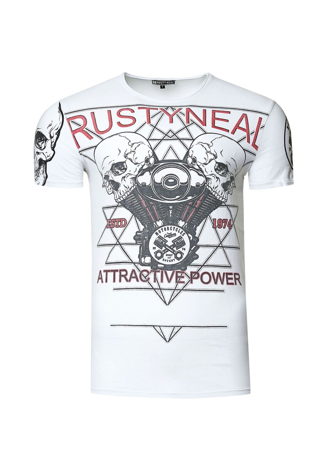 Футболка с крутым принтом спереди RUSTY NEAL
Футболка с крутым принтом спереди RUSTY NEAL