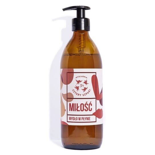 Жидкое мыло Love, 500 мл Mydlarnia Trzy Szpaki, Mydlarnia Cztery Szpaki 
Жидкое мыло Love, 500 мл Mydlarnia Trzy Szpaki, Mydlarnia Cztery Szpaki