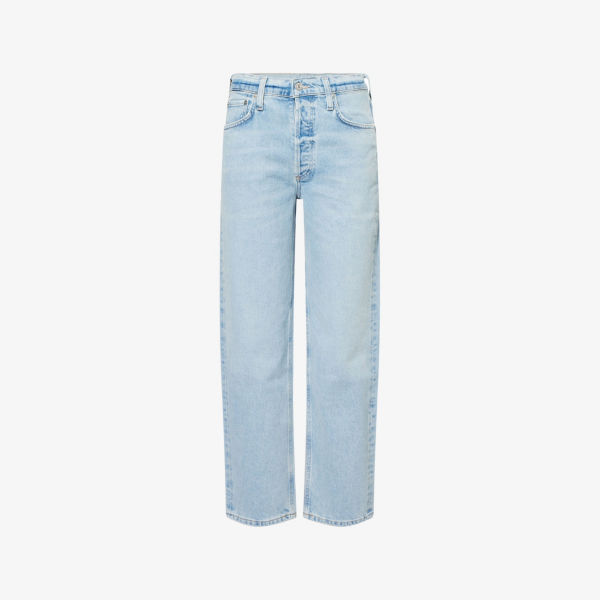 Джинсы Citizens Of Humanity Delfina с высокой посадкой, синий
Джинсы Citizens Of Humanity Delfina с высокой посадкой, синий