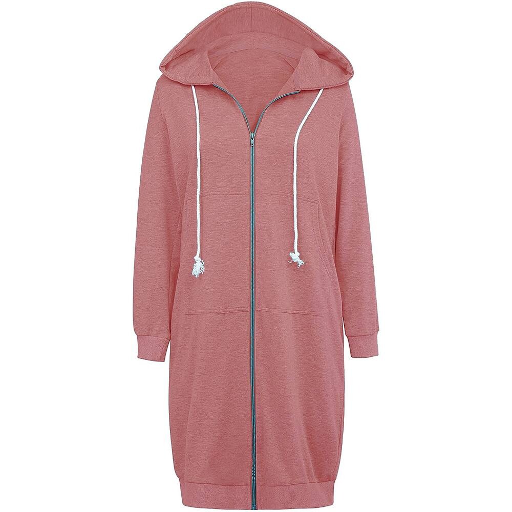 Женская туника Haute Edition, длинная толстовка с капюшоном и молнией во всю длину, худи, цвет Dusty Pink
Женская туника Haute Edition, длинная толстовка с капюшоном и молнией во всю длину, худи, цвет Dusty Pink