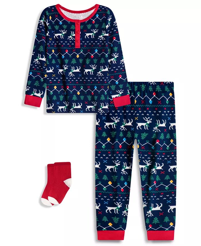 Пижамный комплект из 3 предметов Snug Fit для малышей и мальчиков ясельного возраста Max & Olivia, красный
Пижамный комплект из 3 предметов Snug Fit для малышей и мальчиков ясельного возраста Max & Olivia, красный