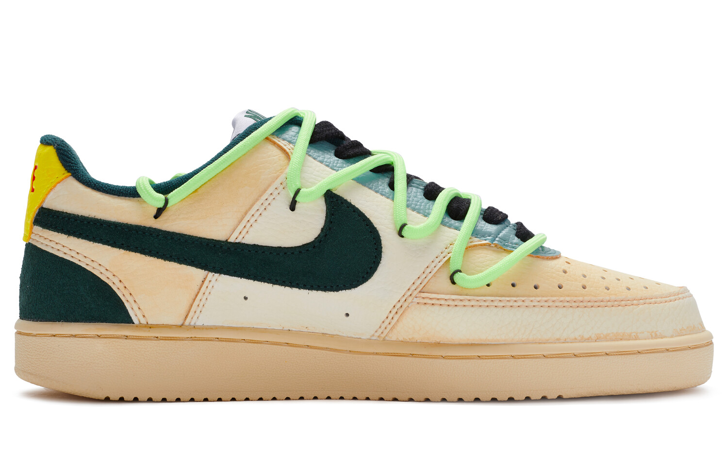 Кроссовки Nike Court Vision 1 Skateboard Shoes Unisex Low-Top Yellow White Green
Кроссовки Nike Court Vision 1 Skateboard Shoes Unisex Low-Top Yellow White Green