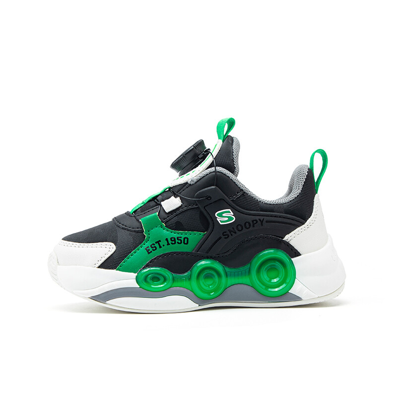 Баскетбольная обувь для детей Snoopy, черный/зеленый
Баскетбольная обувь для детей Snoopy, черный/зеленый