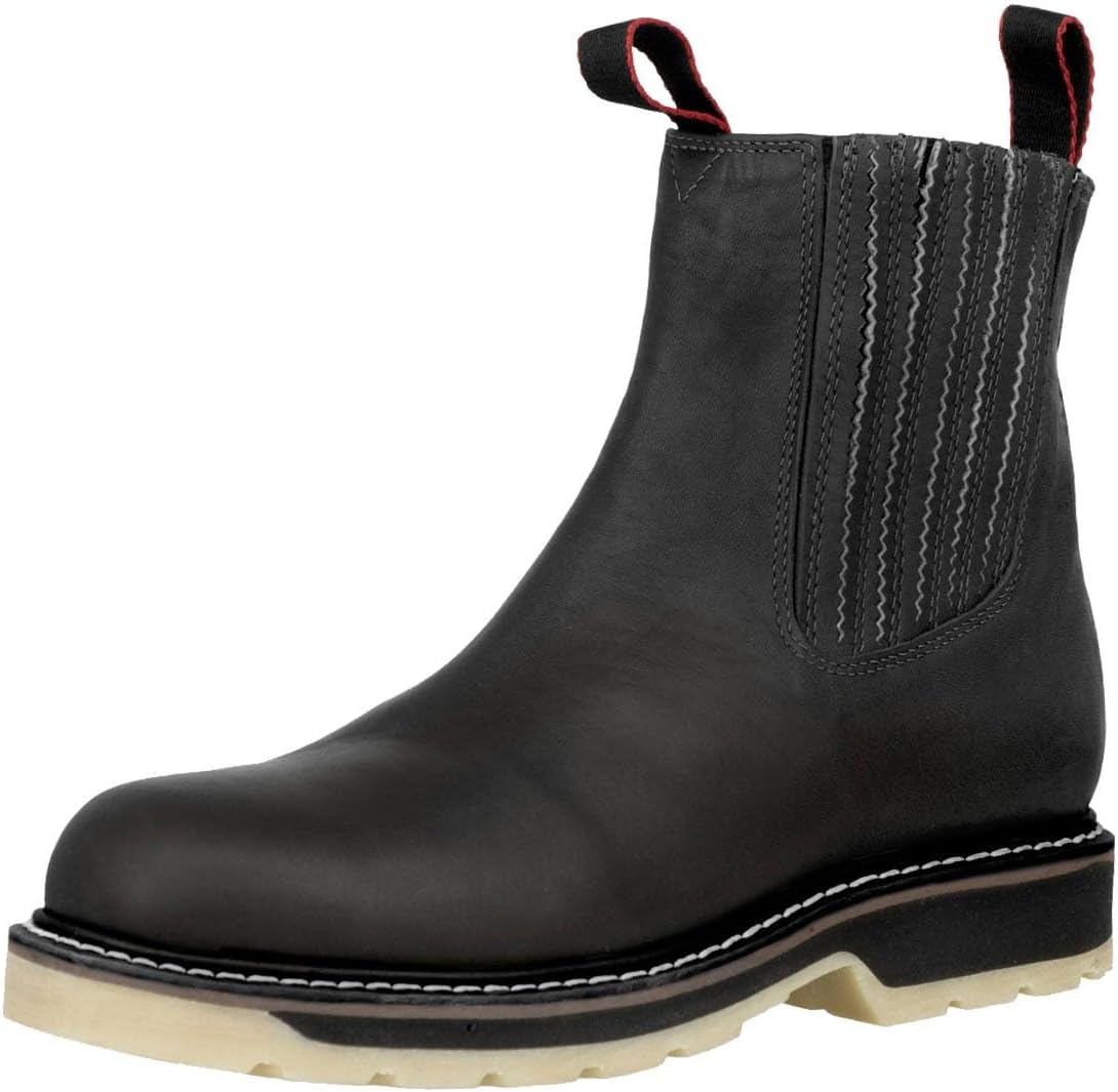 Мужские ботинки El Presidente из черной кожи с мягким носком, амортизирующие и противоскользящие
Мужские ботинки El Presidente из черной кожи с мягким носком, амортизирующие и противоскользящие