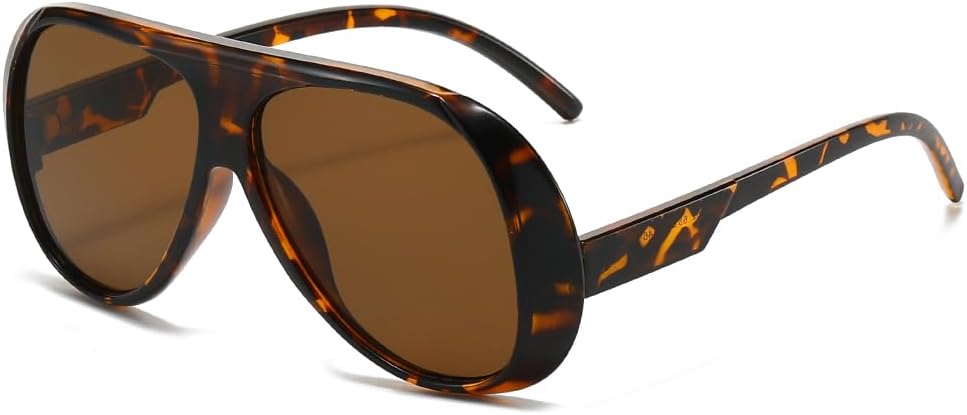 Винтажные солнцезащитные очки-пилот Long Keeper большого размера для женщин, в стиле ретро 70-х, с крупной оправой, модные, с плоской верхней частью, защита от ультрафиолета UV400, Leopard Brown
Винтажные солнцезащитные очки-пилот Long Keeper большого размера для женщин, в стиле ретро 70-х, с крупной оправой, модные, с плоской верхней частью, защита от ультрафиолета UV400, Leopard Brown