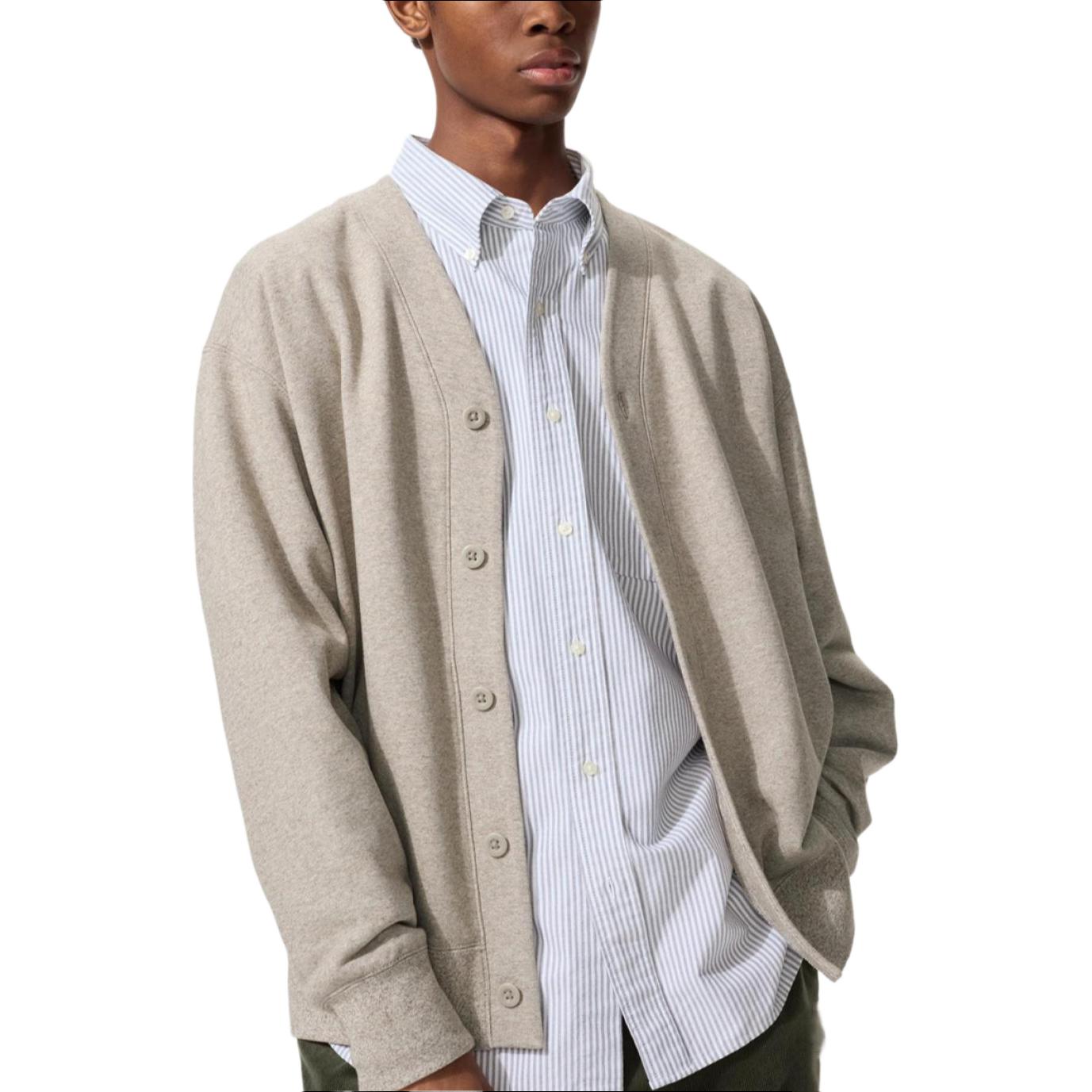 UNIQLO Свитшот мужской бежевый Beige
UNIQLO Свитшот мужской бежевый Beige