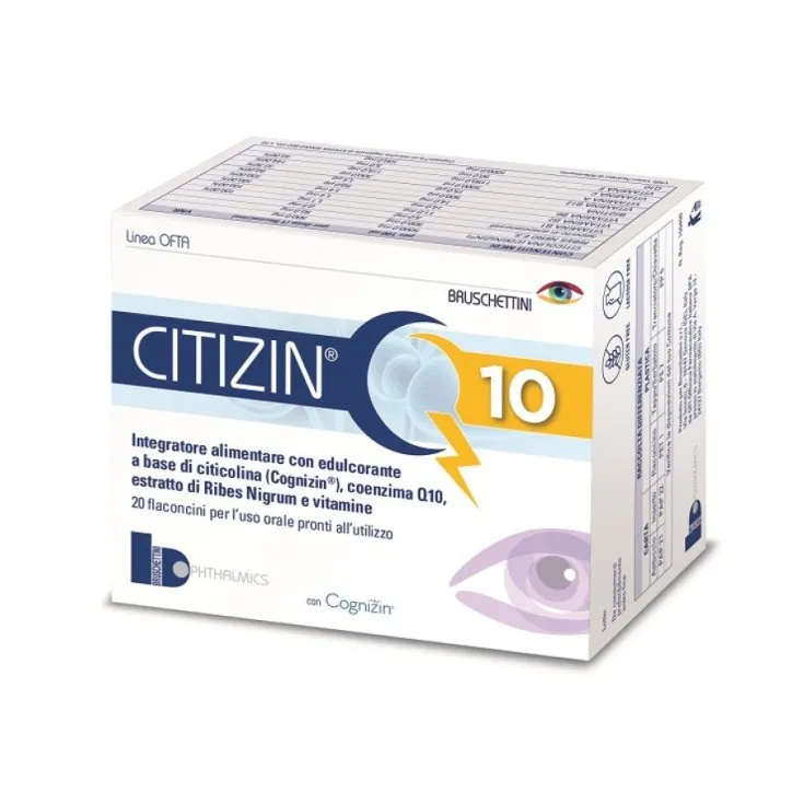 Citizin Q10 20 фл 10 мл с коэнзимом Q Bruschettini
Citizin Q10 20 фл 10 мл с коэнзимом Q Bruschettini