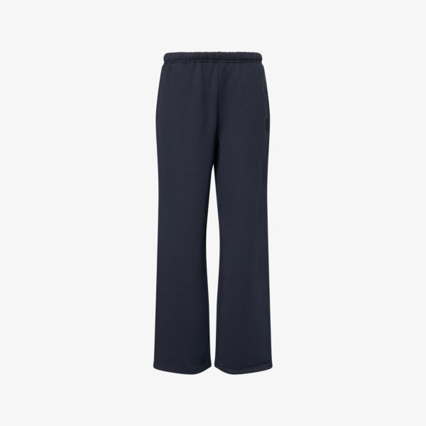 Брюки спортивные The Couture Club прямые из хлопкового джерси с тисненым логотипом, синий
Брюки спортивные The Couture Club прямые из хлопкового джерси с тисненым логотипом, синий